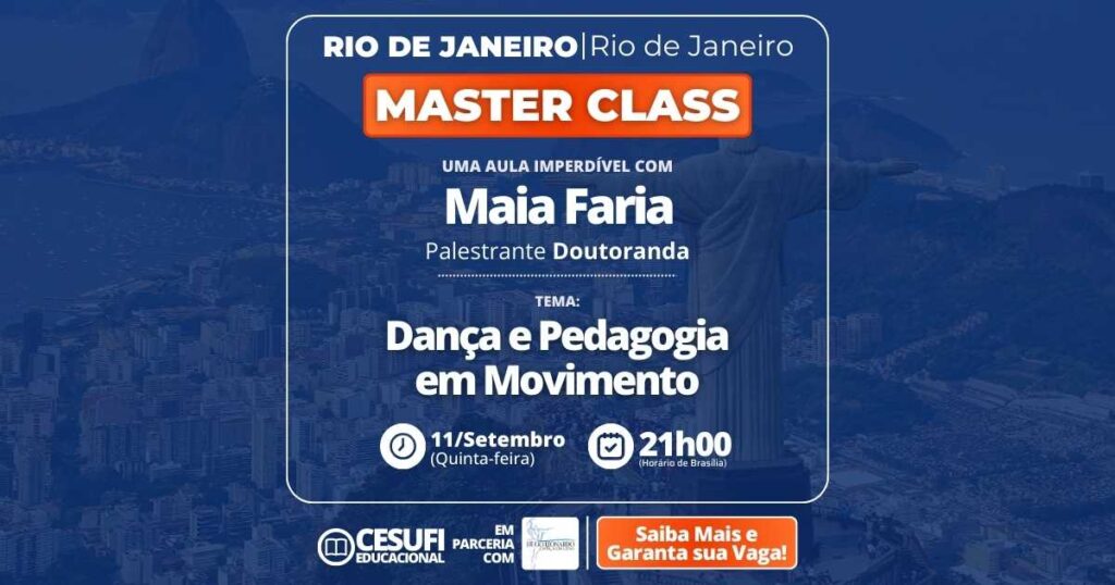 Master Class CESUFI Educacional - Polo RIO DE JANEIRO RJ